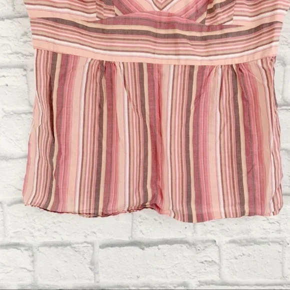 LOFT striped tank top size 6 petite - Picture 4 of 9